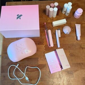 Olive & June Pink Gel Nail Tool Set